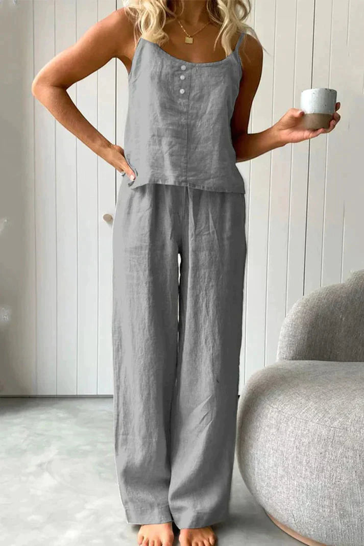 Esperanza® | Ensemble haut et pantalon simple et décontracté