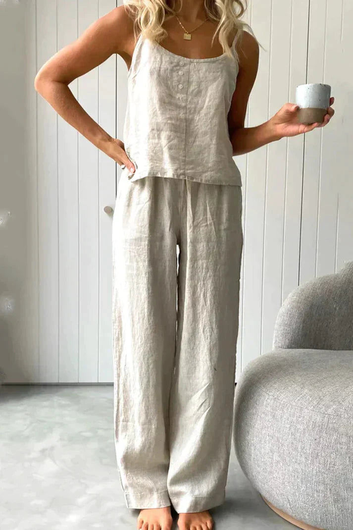 Esperanza® | Ensemble haut et pantalon simple et décontracté