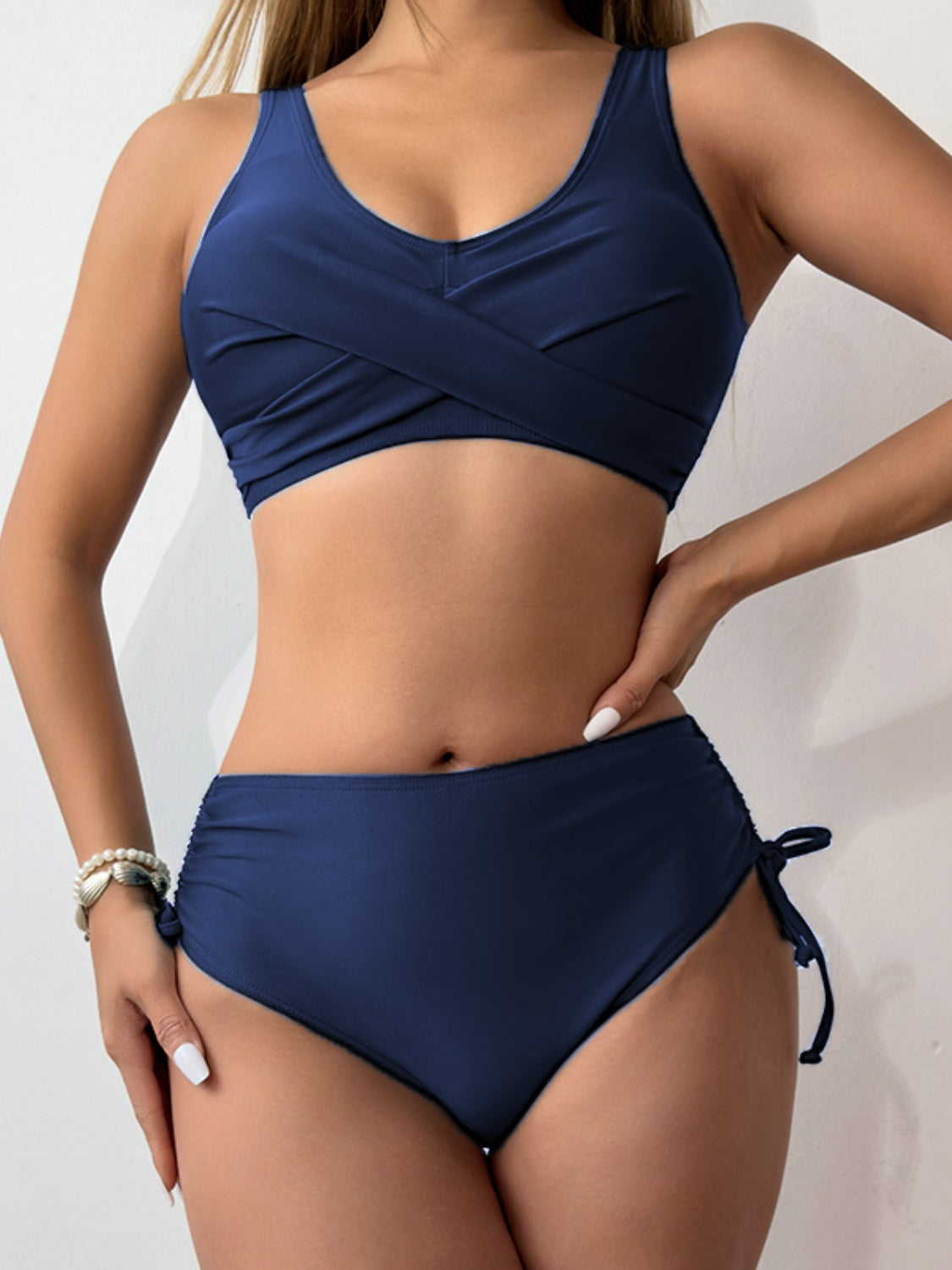 Camila® | Ensemble de bikini à encolure dégagée et larges bretelles