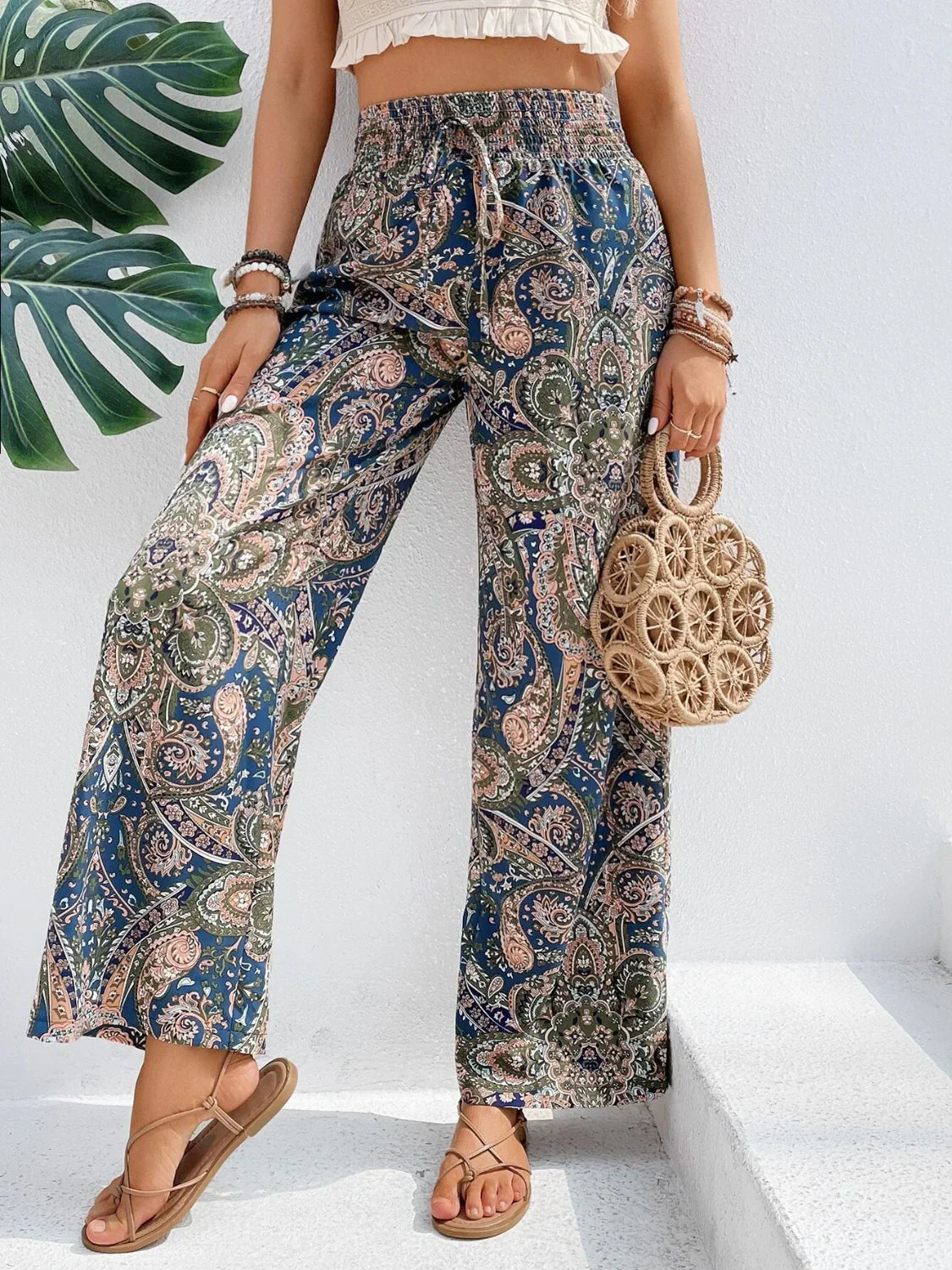 Lauren® | Pantalon large imprimé