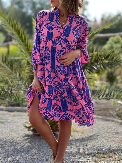 Jhanvi® | Robe légère d'inspiration vintage