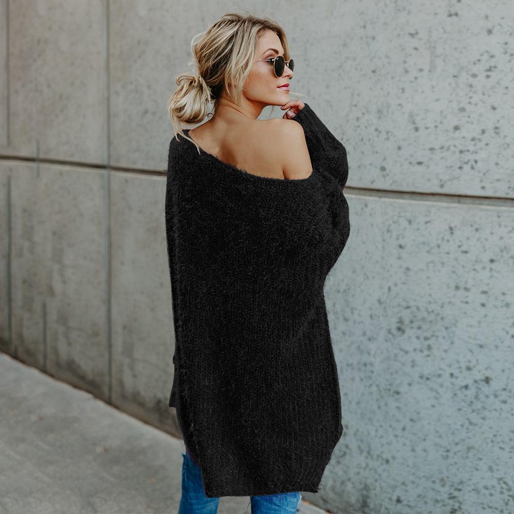 OVERSIZED LONG PULLOVER - B ANN'S BOUTIQUE, LLC